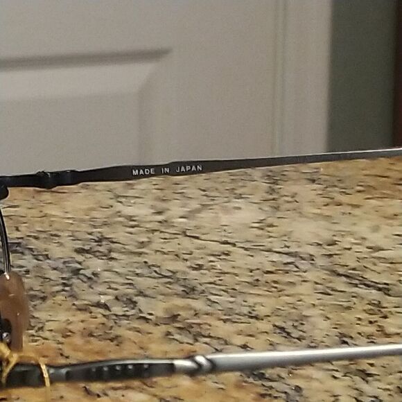 SANTA BARBARA POLO COL C26 Silver Oval Metal Frame Eyeglasses Japan - Picture 5 of 12